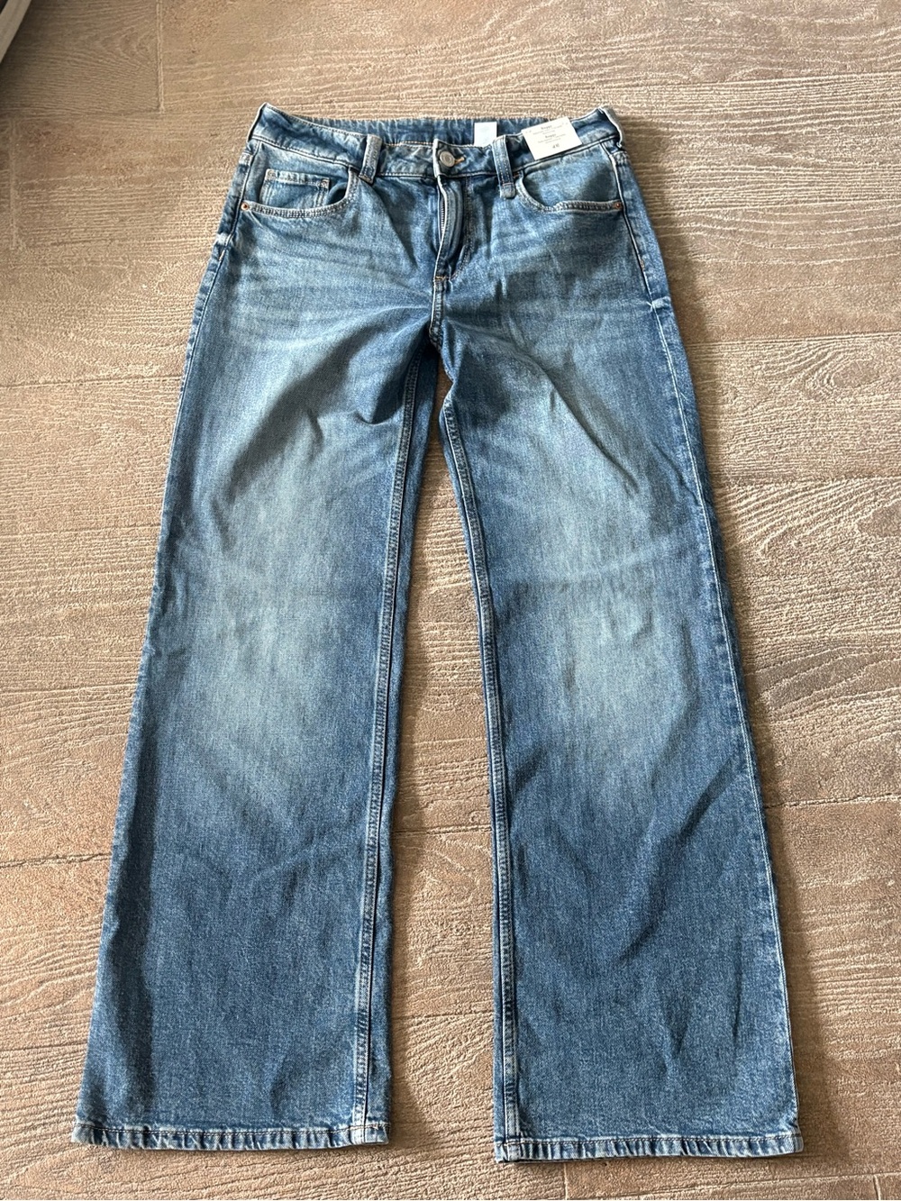 Brand new with tags H&M Light Blue Wide Leg Jeans